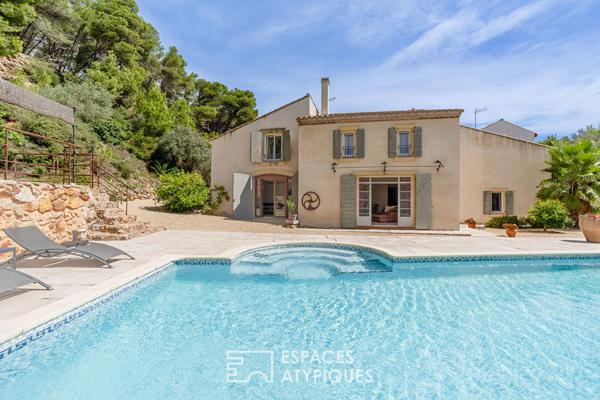 Bastide d’exception avec piscine à Narbonne Plage