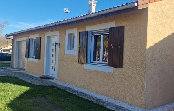 À Crépol (26) : villa de 110m2 avec 5 pièces