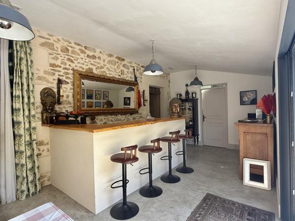 Saint-Vite (47500) LOT ET GARONNE Saint Vite Maison en pierre avec 3 chambres, maison des ami et jardin