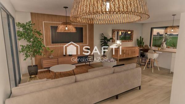 Belle maison à étage 5 pièces sur beau terrain