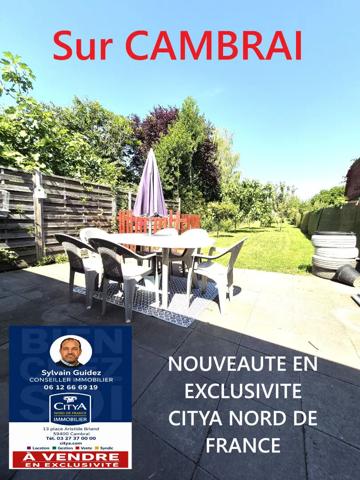 Maison à vendre 8 pièces 125m² Cambrai (59400)