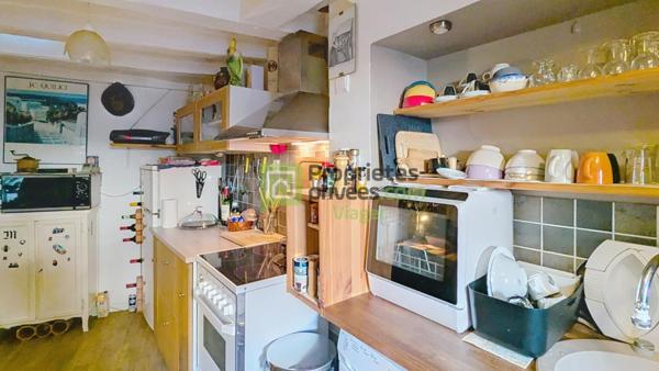 Maison de bourg. Viager occupé. BOURGUEIL