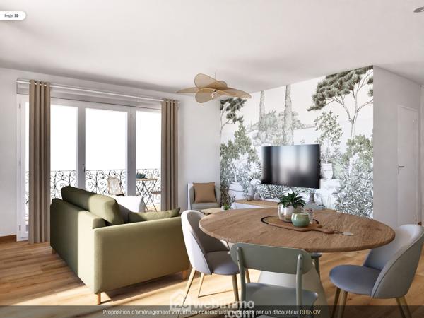 Appartement 62.09 m² à Poitiers 86000