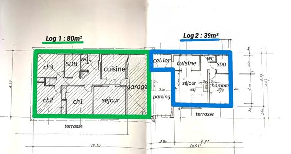 Maison à vendre 5 pièces 119 m² Coutras