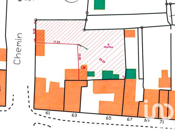 Land for sale 576 m² Nort-sur-Erdre