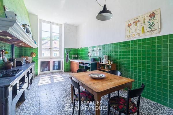 Maison de maître du XVIIIe siècle avec accès privé à la rivière
