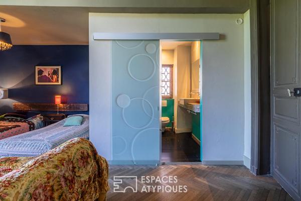 Maison de maître du XVIIIe siècle avec accès privé à la rivière