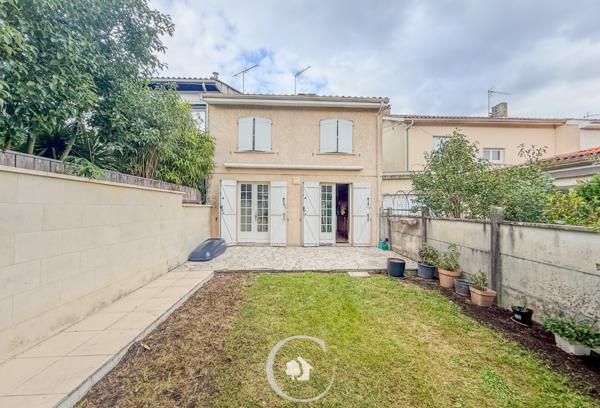 Le Bouscat (33110) MAISON T4 - 3 CHAMBRES - JARDIN - GARAGE