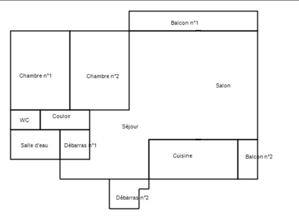 Appartement
         4 pièces
        - 69 m² Exclusivité 102 000 € *