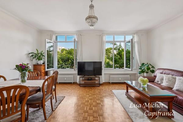 Neuilly - Bel appartement familial traversant avec box et cave – Sectorisation Lycée Pasteur
