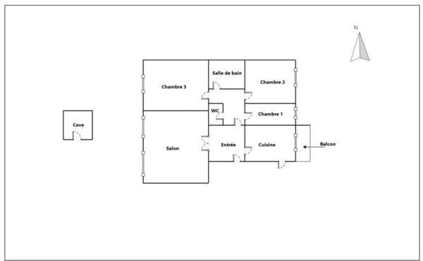 Neuilly - Bel appartement familial traversant avec box et cave – Sectorisation Lycée Pasteur