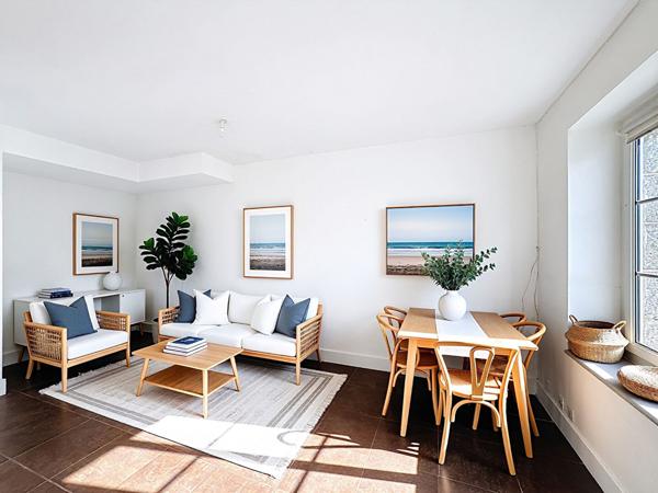 Maison en pierre aux Grèves Langueux à vendre - Maison en pierre dans une copropriété de 3 lots avec son garage et son jardin indépendant !