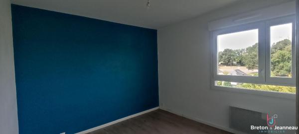 Appartement T4 à Fougères, loué. Vue panoramique