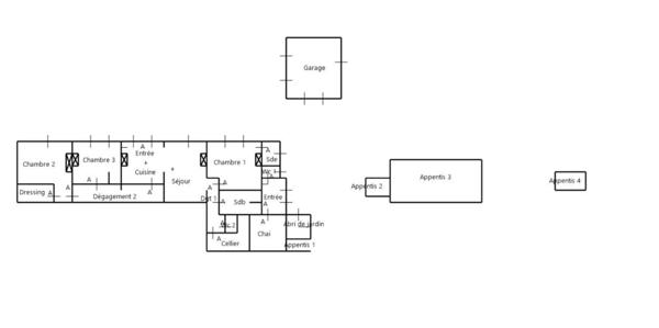 ✨ Magnifique longère à vendre à Léognan ✨