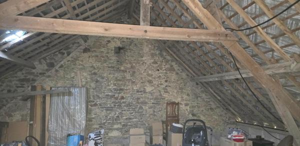 Longère d'environ 195m², 4 chambres, terrain 1350 m²