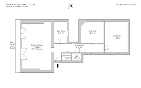 Appartement Paris 10e - BELLEVILLE