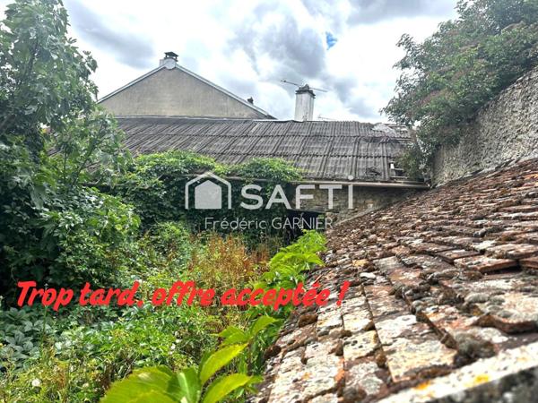 2 maisons d'habitation de 114 et 60 m² environ à rénover