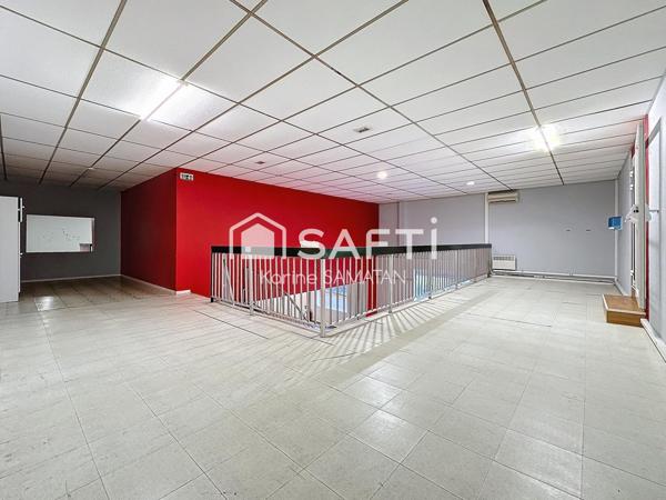 Local commercial rénové de 216 m2 au coeur de Montastruc-La-Conseillère