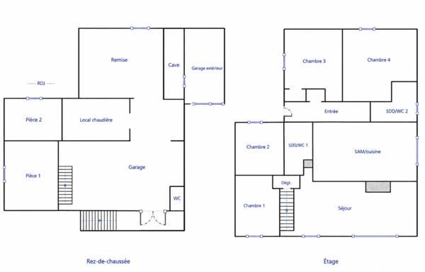 Maison à vendre 6 pièces GRANVILLE (50)