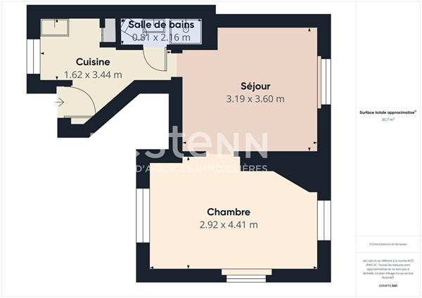 Appartement de charme au coeur du 18eme