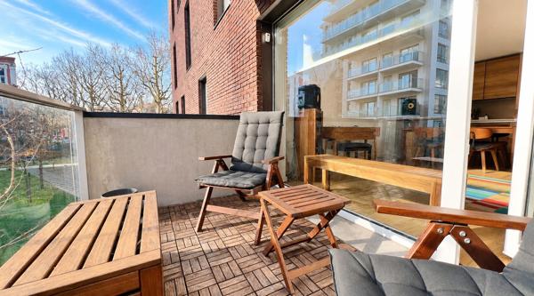 BEAU T3 lumineux avec balcon et place de parking privative en sous-sol