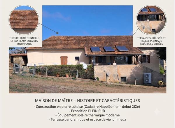 Maison à vendre à Catus (46150) - Lot