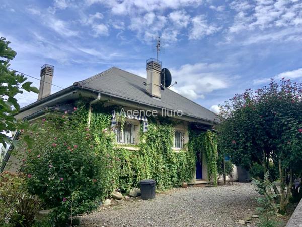 Maison - Proximite oloron-sainte-marie - Réf.:205326 EXCLUSIVITE - VILLA T4 DE CONCEPTION PLAIN-PIED EN TRES BON ETAT STRUCTUREL AVEC BELLE VUE CHAMPETRE -