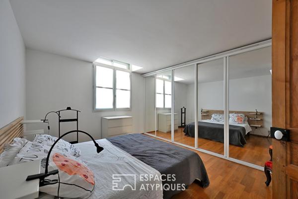 Maison de ville avec terrasse, piscine et garage