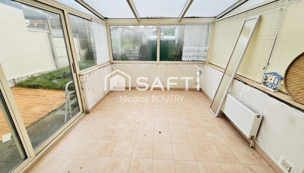 Maison semi-individuelle avec garage, sous-sol et jardin – Bohain-en-Vermandois