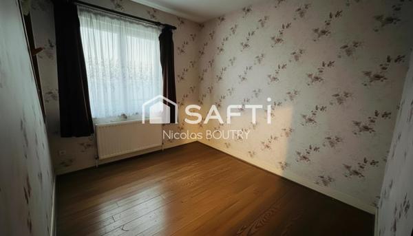 Maison semi-individuelle avec garage, sous-sol et jardin – Bohain-en-Vermandois