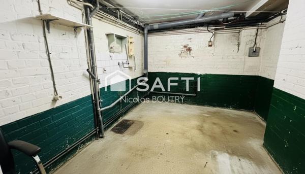 Maison semi-individuelle avec garage, sous-sol et jardin – Bohain-en-Vermandois