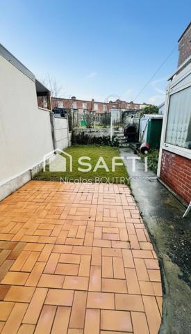 Maison semi-individuelle avec garage, sous-sol et jardin – Bohain-en-Vermandois