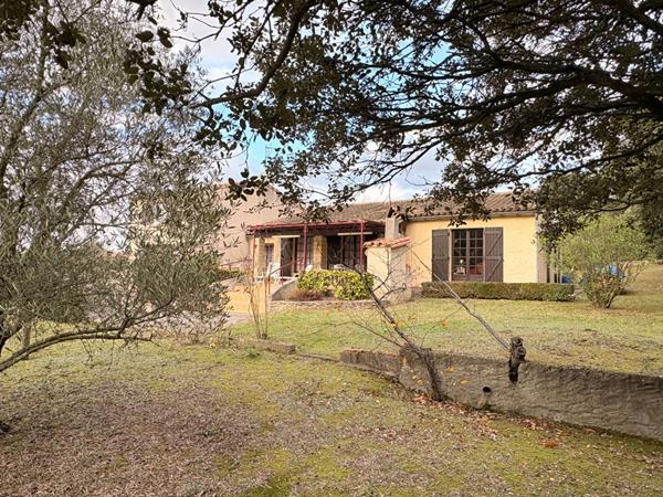 Maison de plain-pied avec appartement attenant ? Environnement privilégié à Ventenac-Cabardès