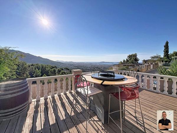 Maison Toulon vue Mer