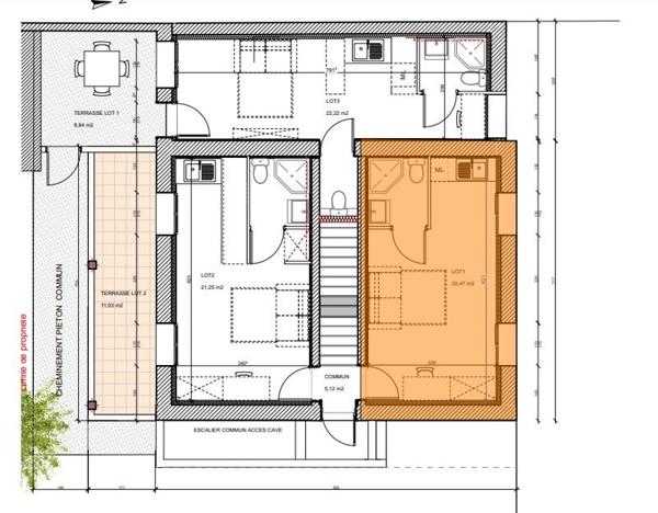 Appartement à vendre |  Vénissieux |  1 pièce | 22 m²