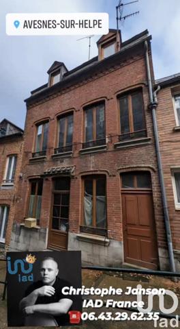 Maison à vendre 4 pièces 62 m² Avesnes-sur-Helpe