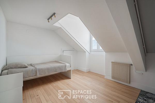 Appartement en dernier étage avec vue