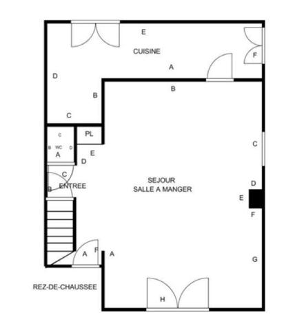Maison 4 pièces - 105 m²