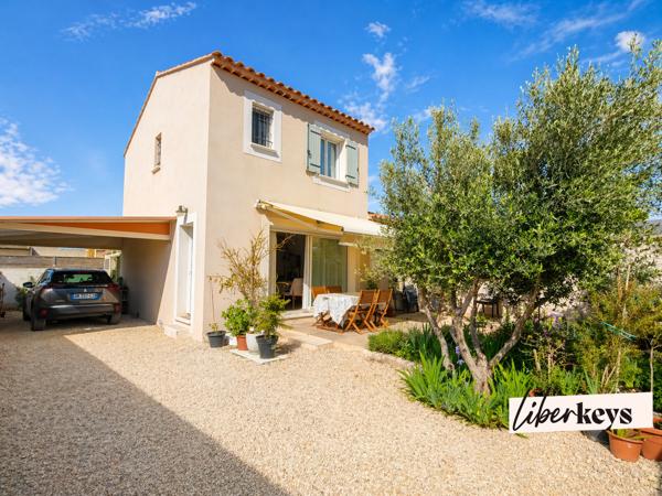 Villa 4 pièces récente et lumineuse avec véranda et jardin à Marignane