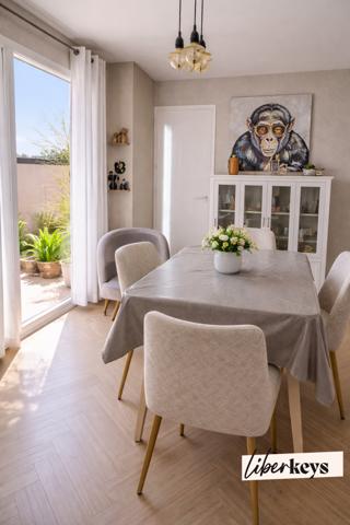 Villa 4 pièces récente et lumineuse avec véranda et jardin à Marignane