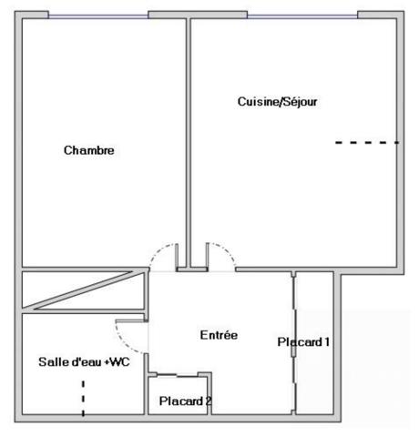 T2 avec vue dégagée.