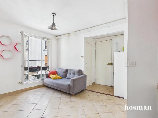 Appartement 3 pièces - 35m² traversant - Rue D'Oran, Paris 18ème