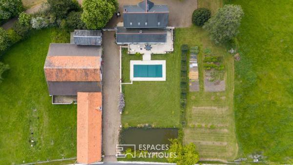 Propriété du XVIe avec vue privilégiée sur la Loire