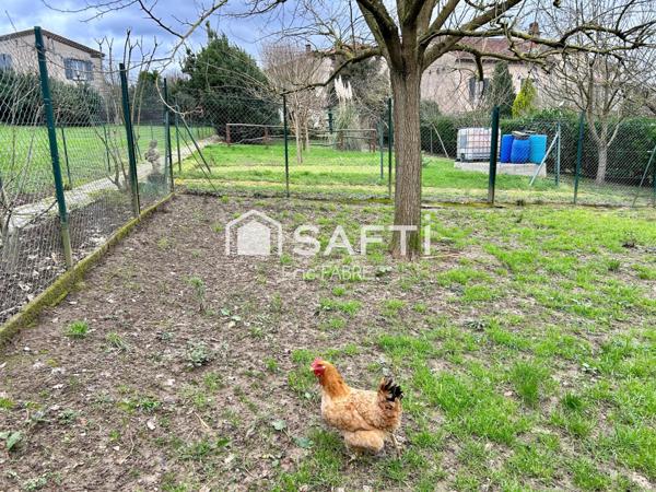 Maison 2 chambres 1 bureau, dépendance jardin, garage