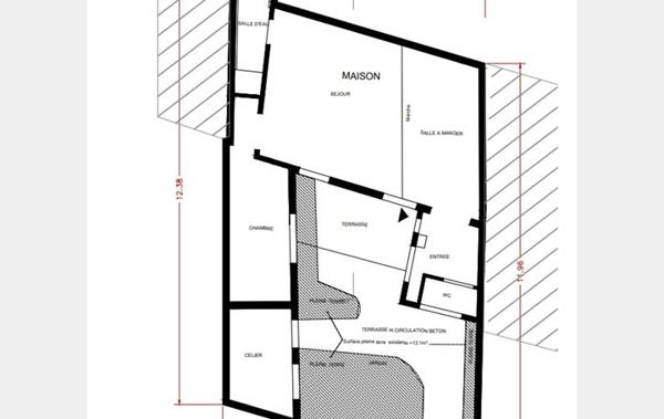 Vente Maison Maison 2P expo Sud limite Les Lilas à rénover Bagnolet