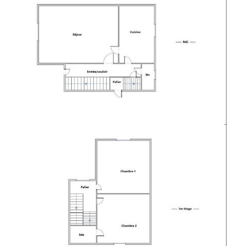 Maison Pre St Gervais 3 pieces  avec exterieur , sous sol total et garage ferne exterieur