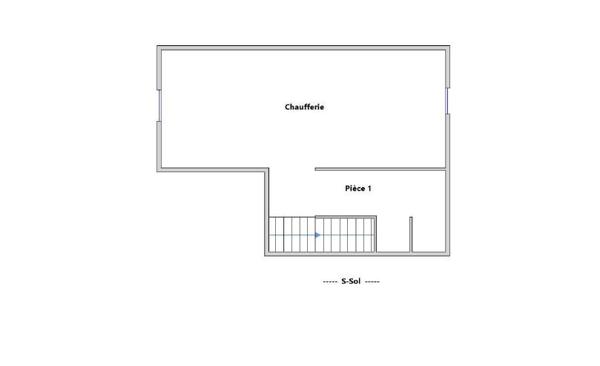 Maison Pre St Gervais 3 pieces  avec exterieur , sous sol total et garage ferne exterieur