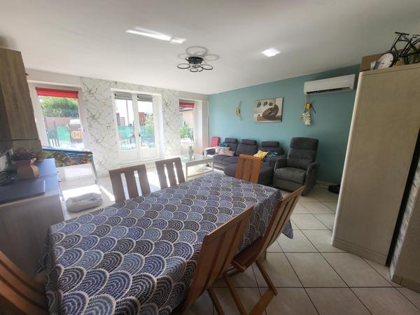 Appartement 3 pièces avec garage et parking privatif