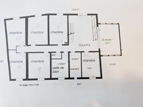 Corps de ferme rénové 275 m² ARTHAZ PND -  6 chambres