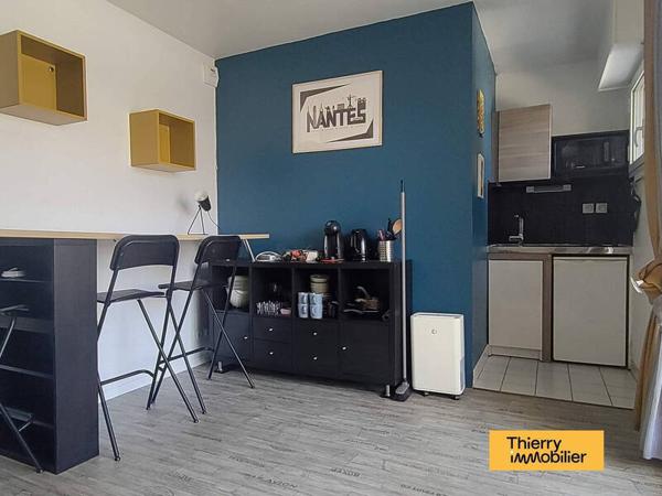 Appartement 1 pièce                                        - 44000 Nantes - Centre ville Réf : 122366